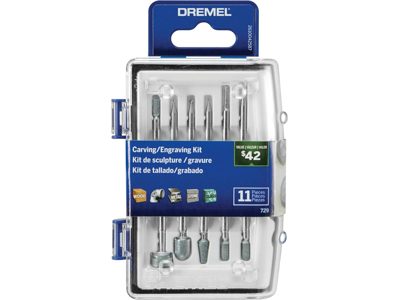 Dremel 11-Pc Engraving Kit