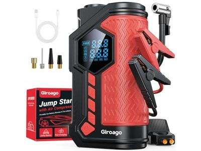 Giroago Jump Starter + Air Compressor