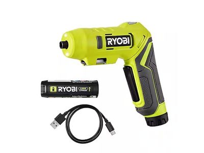 RYOBI USB Screwdriver + 3 Batteries