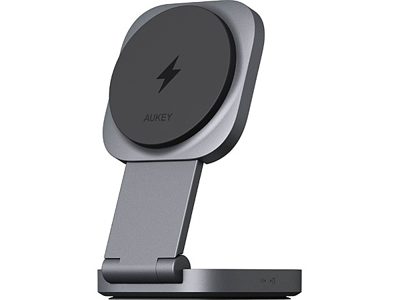 Aukey 2-in-1 Qi2 MagSafe Stand