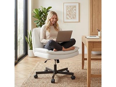 DurayLoly Criss-Cross Chair with Wheels