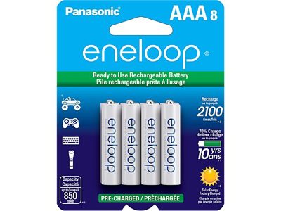 Panasonic eneloop AAA 8-Pack