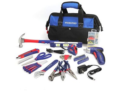 WORKPRO 125-Pc Household Tool Kit