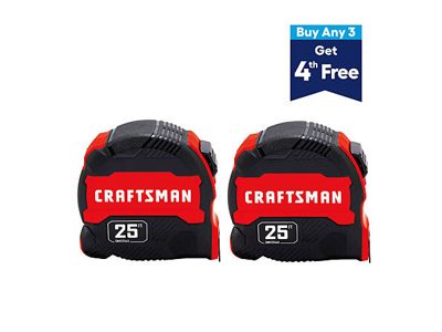 Craftsman 25' Tape Measure 2-Pack